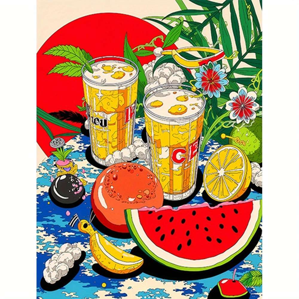 Плодове за закуска онлайн пъзел