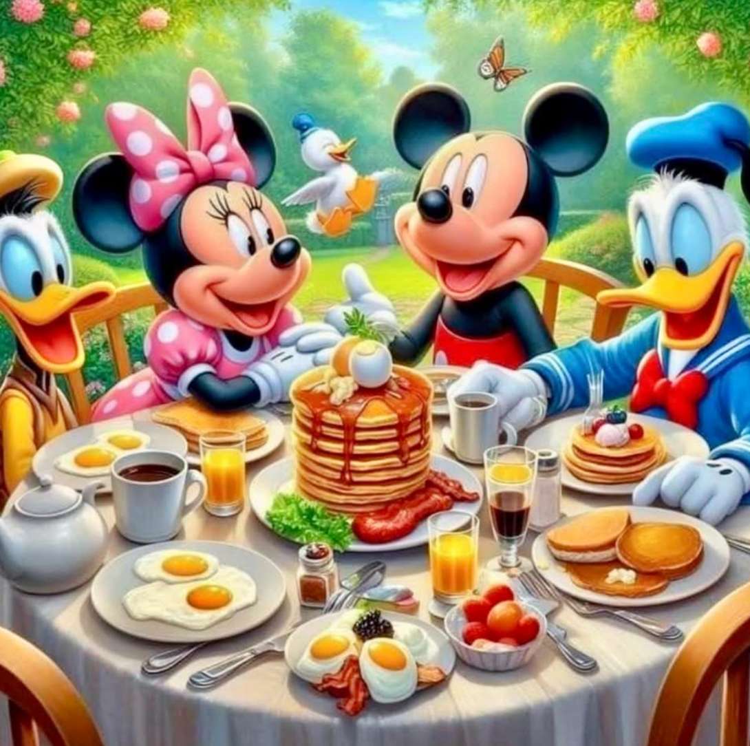 Time with Disney friends is the best! jigsaw puzzle online