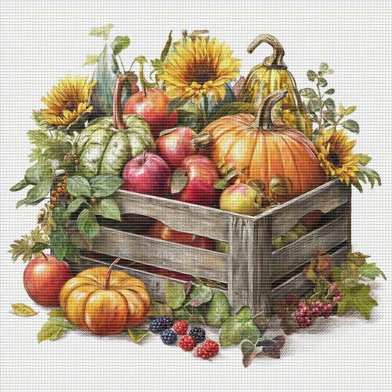 есенна реколта онлайн пъзел