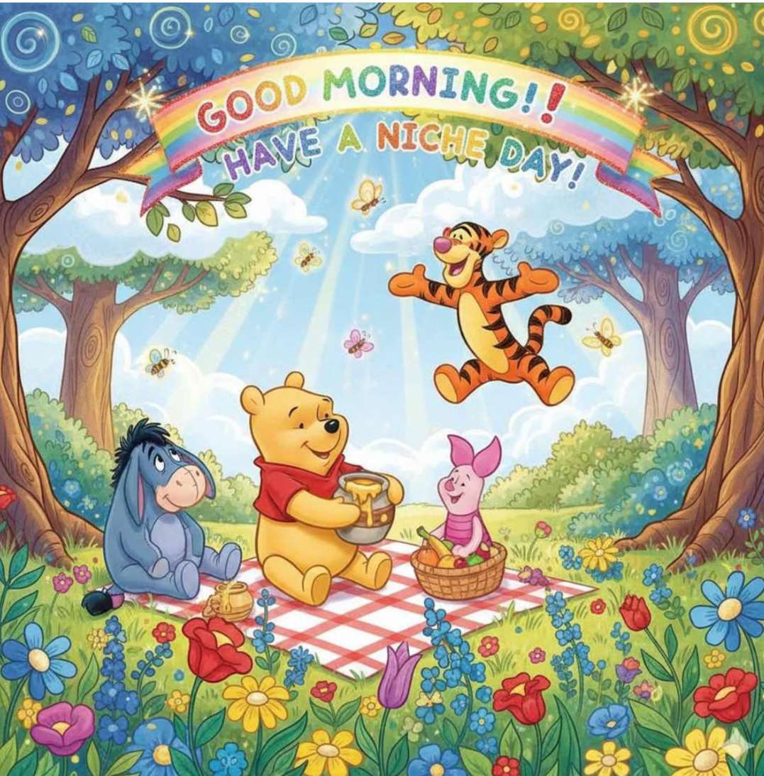 おはよう！良い１日を。 ジグソーパズルオンライン