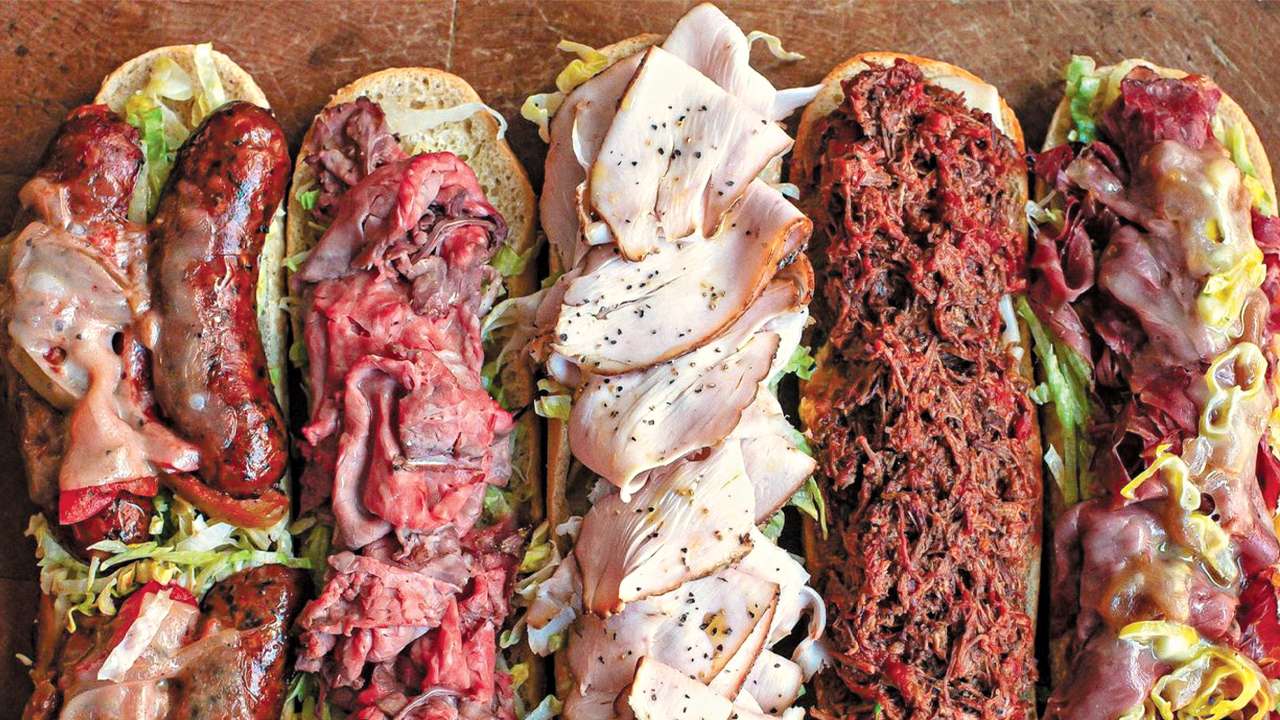 Sándwiches secundarios rompecabezas en línea