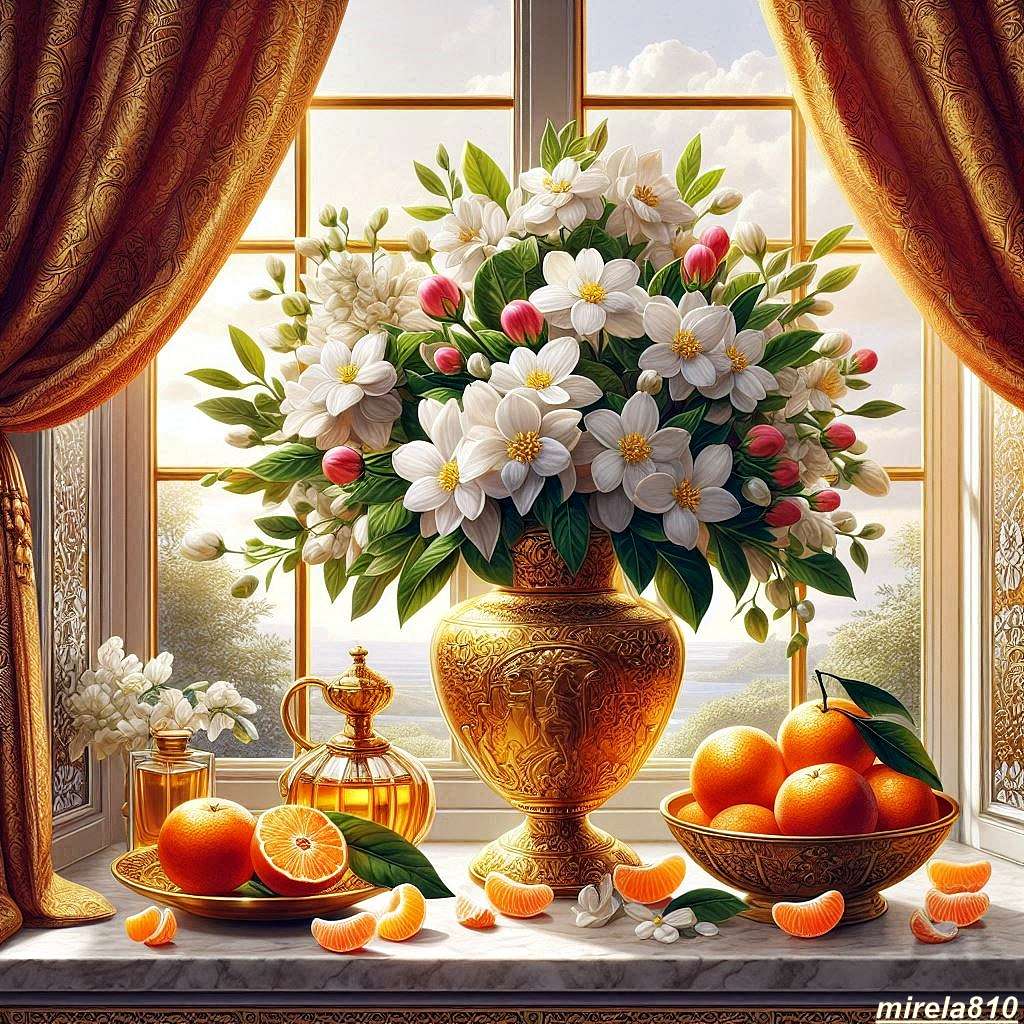 ジャスミンとオレンジ オンラインパズル