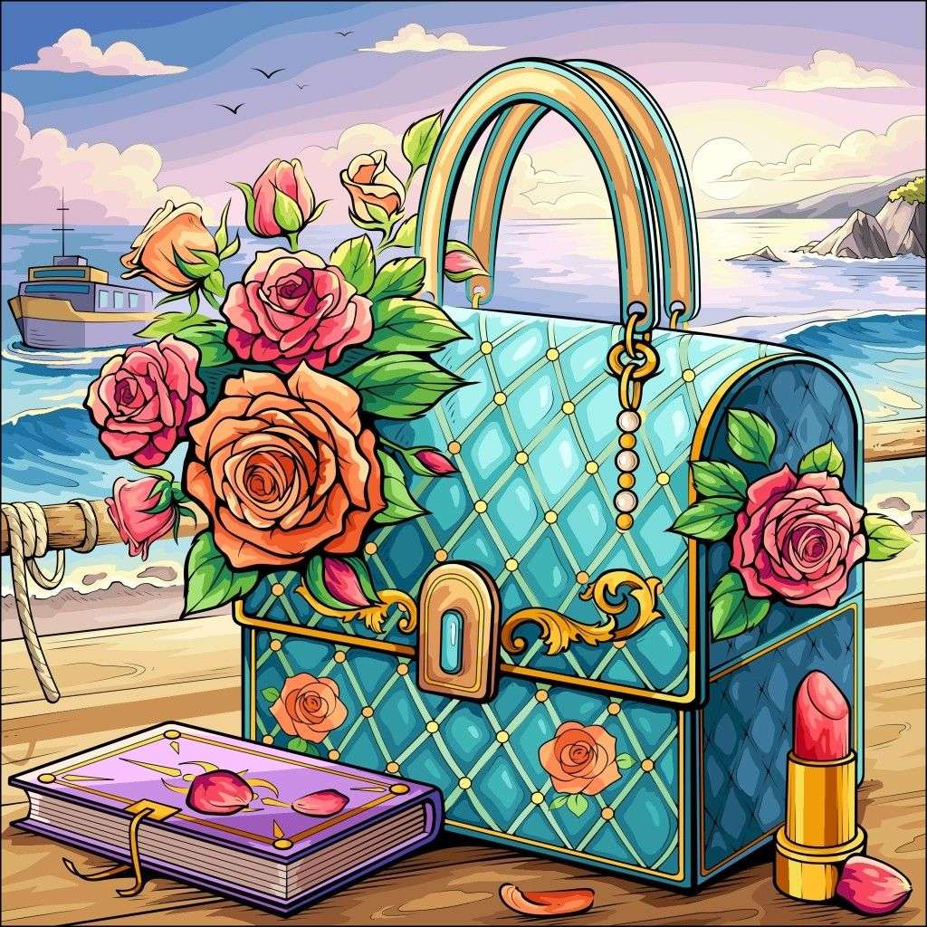 ビーチのハンドバッグ ジグソーパズルオンライン