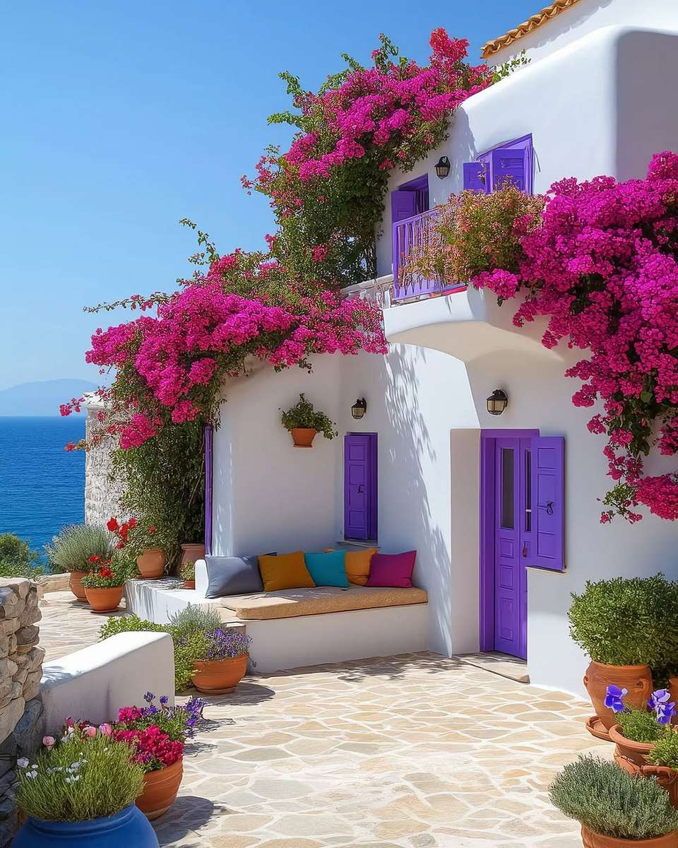 Beautiful Greece puzzle online