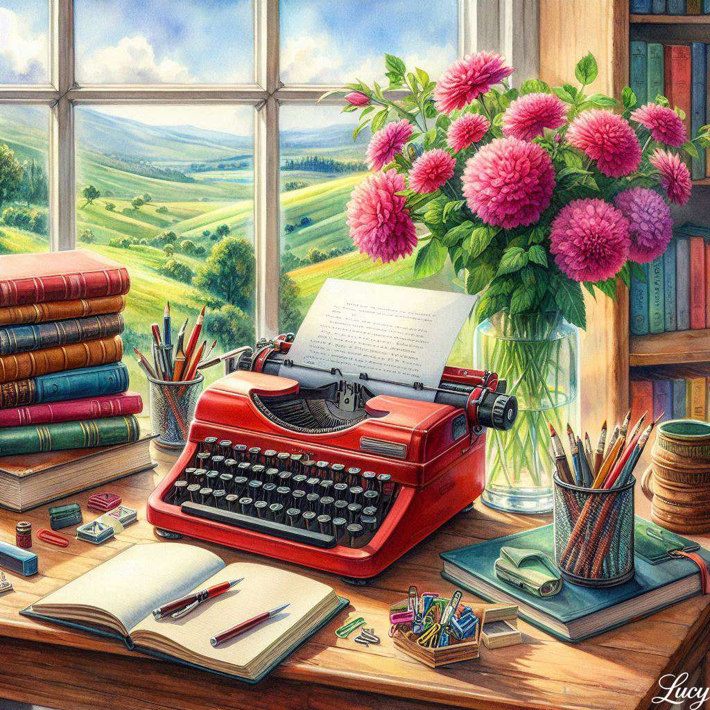 Scrivere da scrivere rossa con un foglio di carta puzzle online