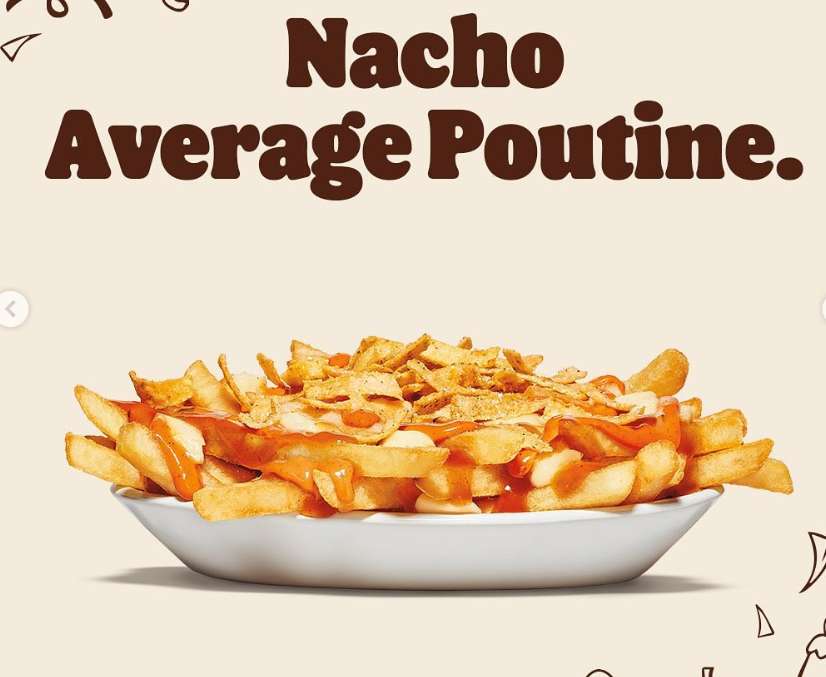 Poutine du Burger King онлайн пъзел