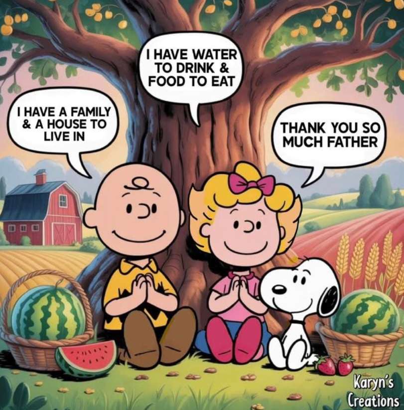 毎日の祝福に感謝します。 オンラインパズル