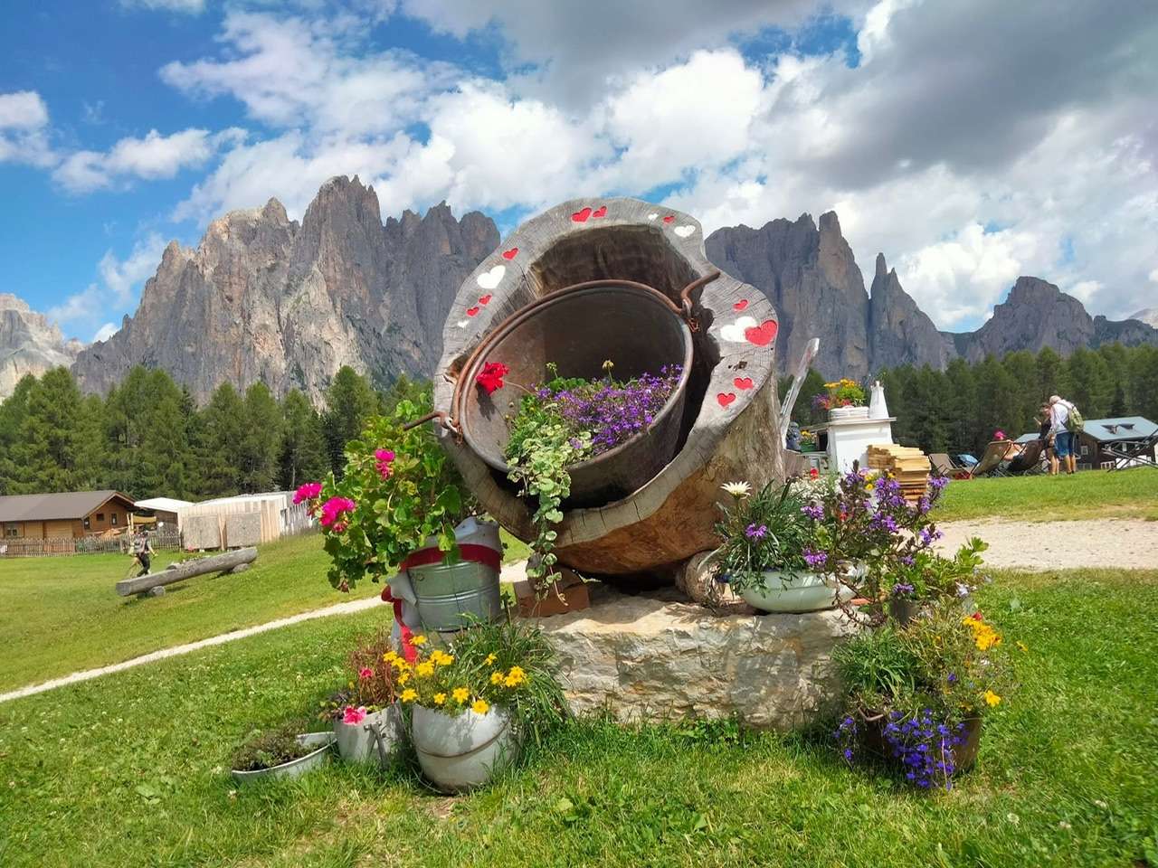 Festői hegy kirakós online