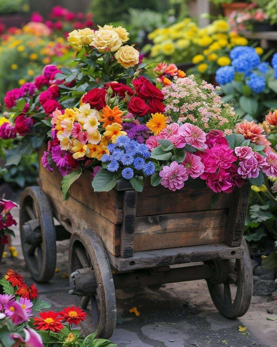 フラワーカート オンラインパズル