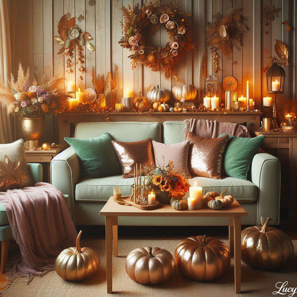 居心地の良いカントリースタイルのリビングルーム ジグソーパズルオンライン