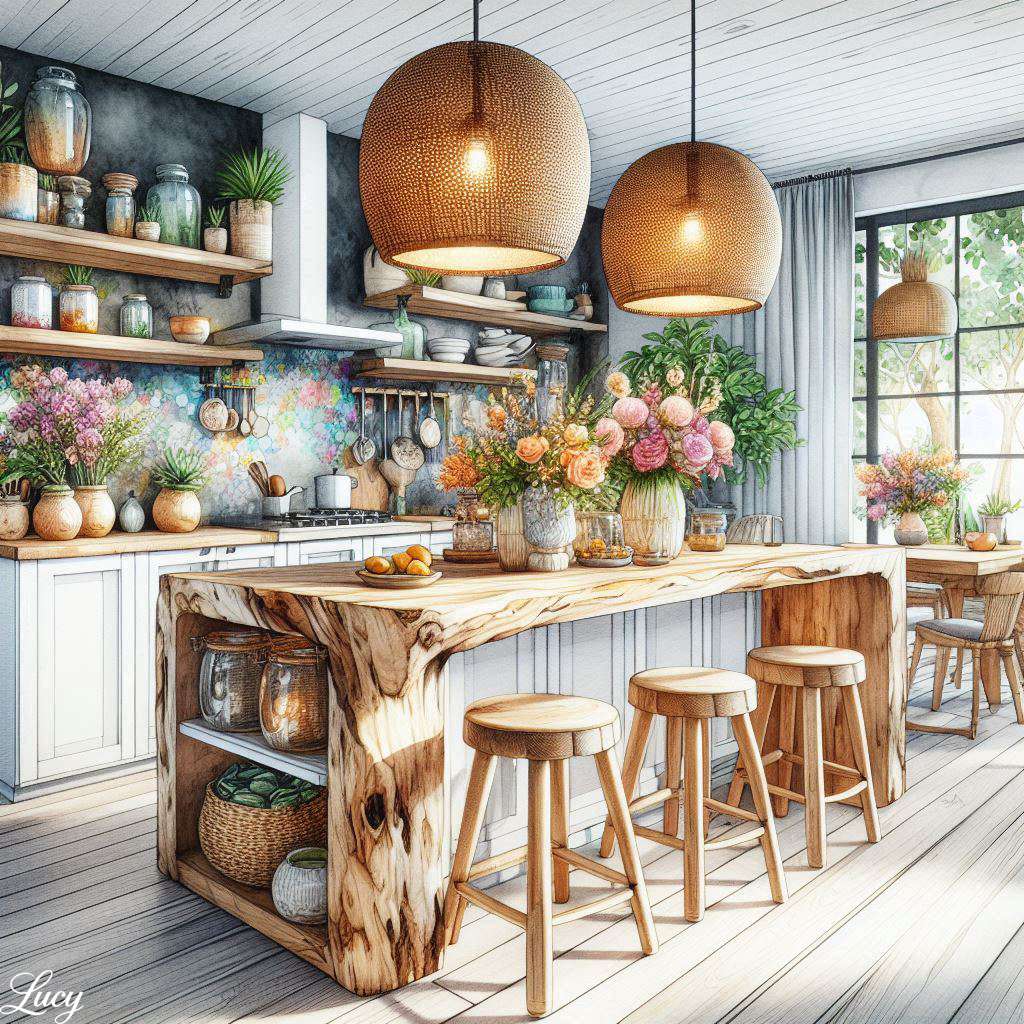 Modern konyha és étkező online puzzle