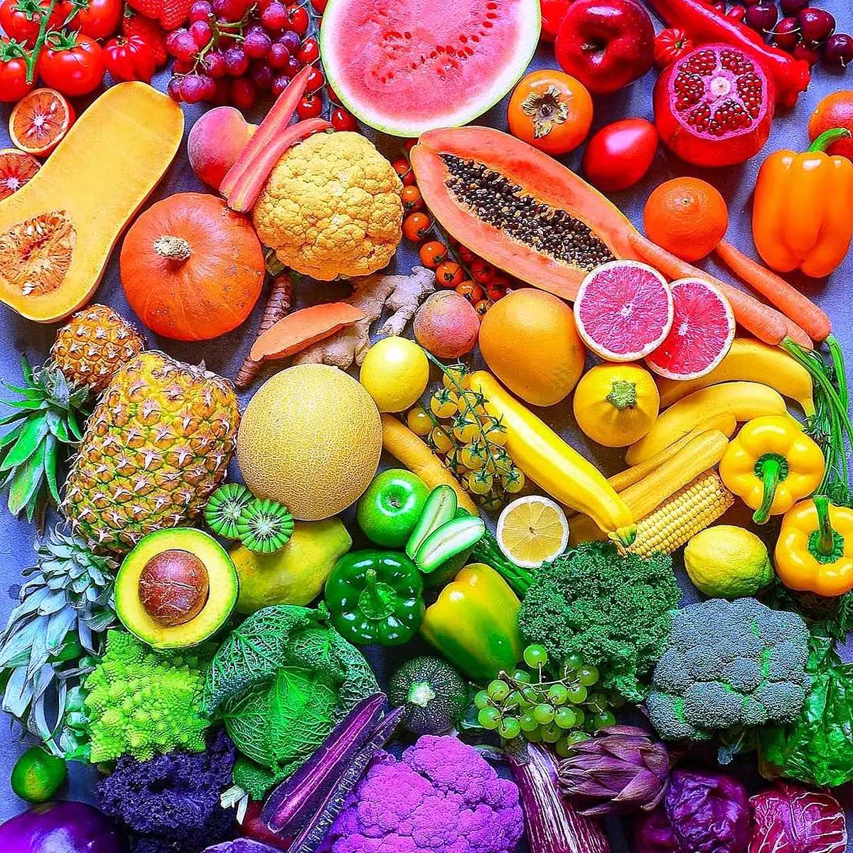 Зеленчуци- източник на много витамини онлайн пъзел