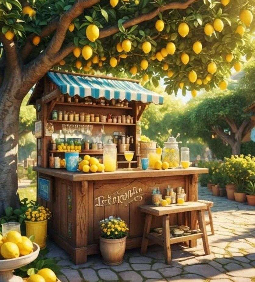 Павилион за лимонада онлайн пъзел