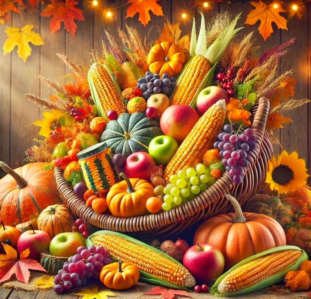 Есенни плодове онлайн пъзел