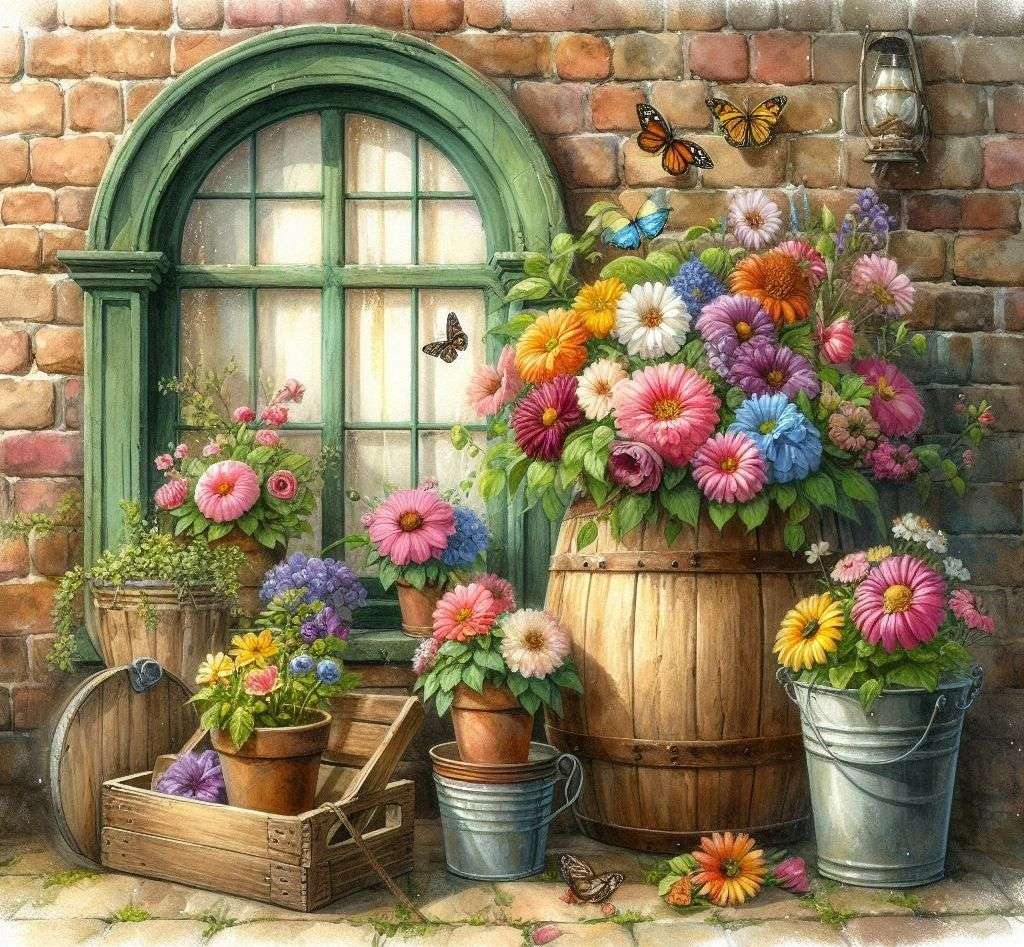 私のカラーガーデン オンラインパズル