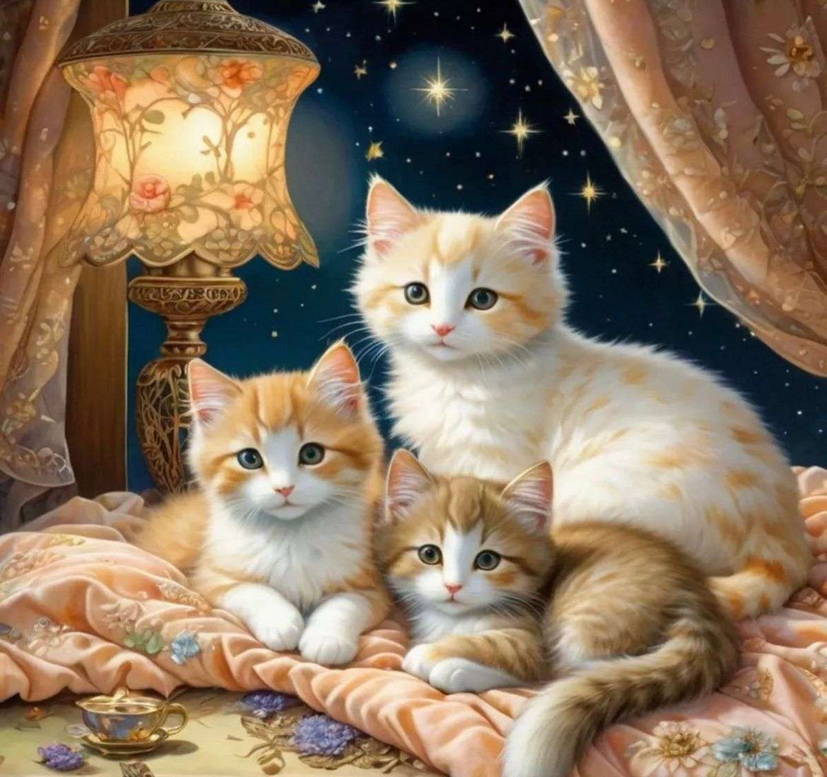 ふわふわの甘いもの ジグソーパズルオンライン