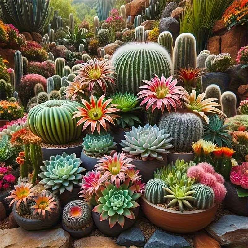 咲くサボテン オンラインパズル