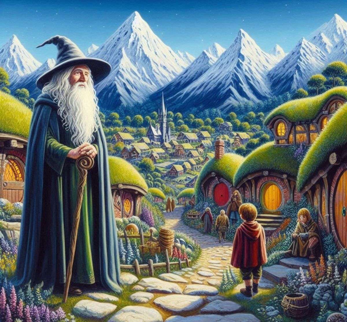 Merlin Wizard quebra-cabeças online