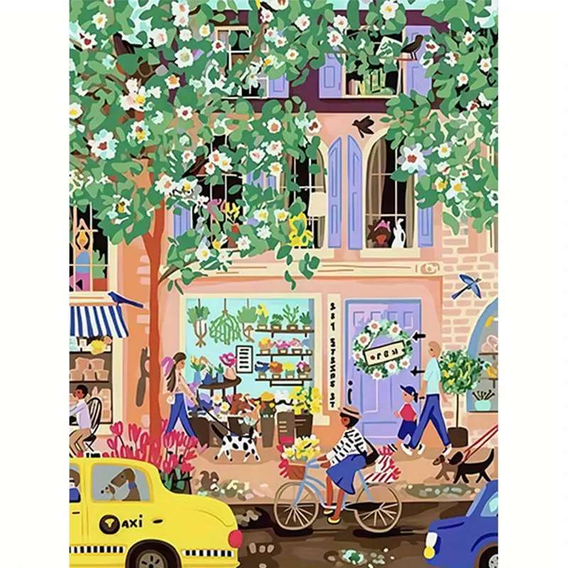 街の真ん中で オンラインパズル