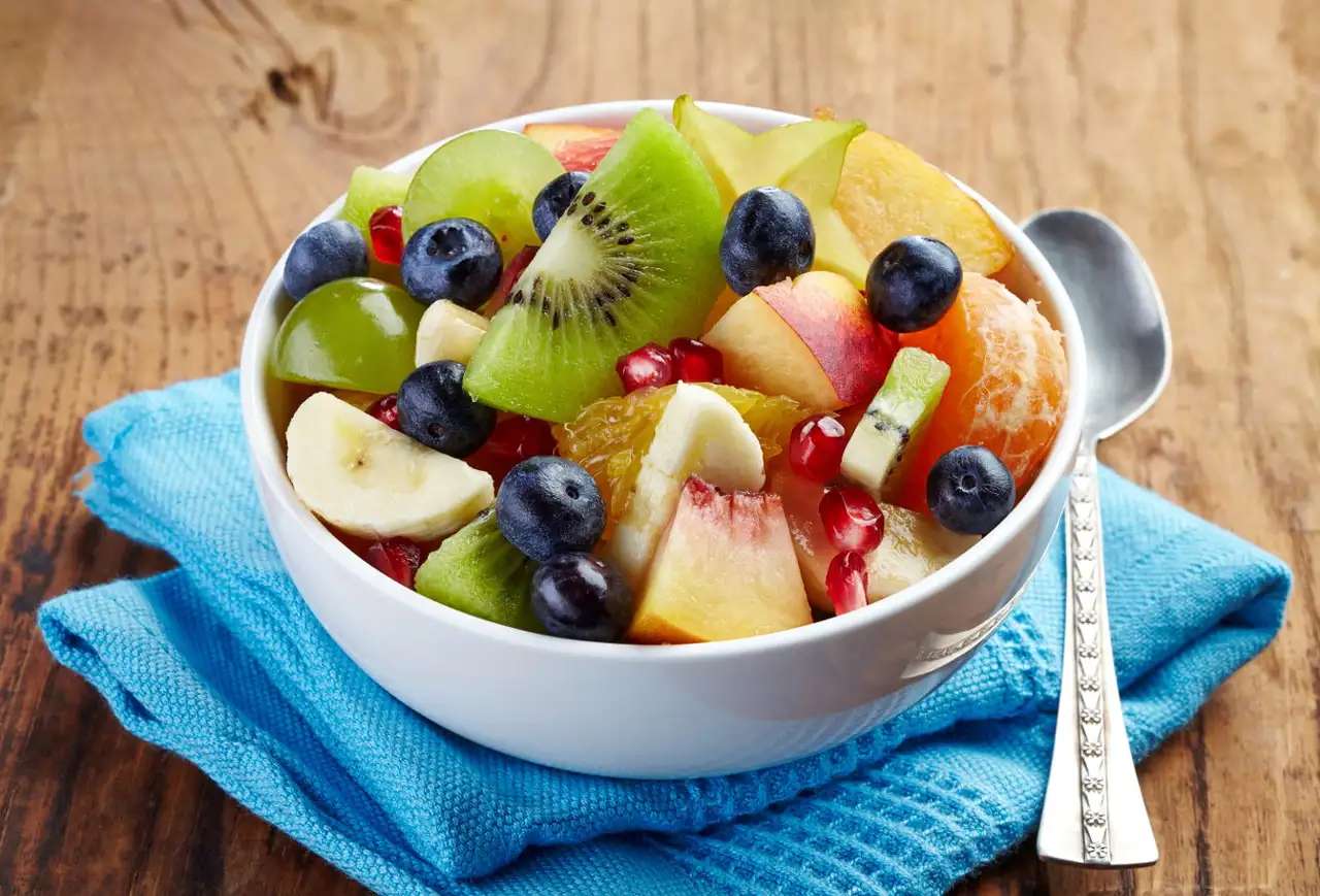 Плодова салата онлайн пъзел