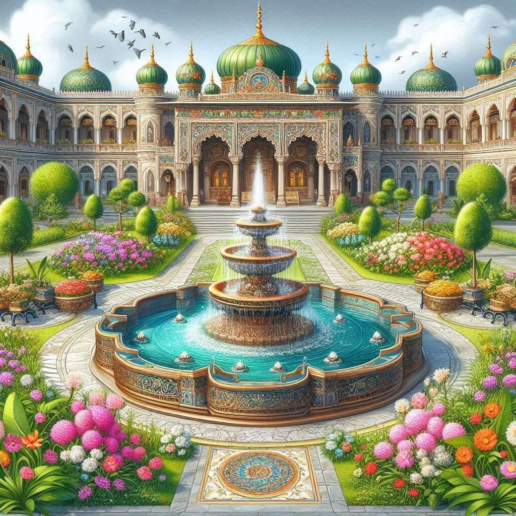 Het betoverde paleis online puzzel