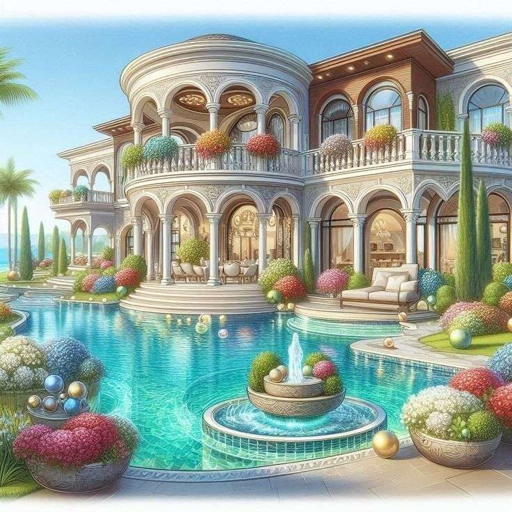 Het betoverde landhuis online puzzel