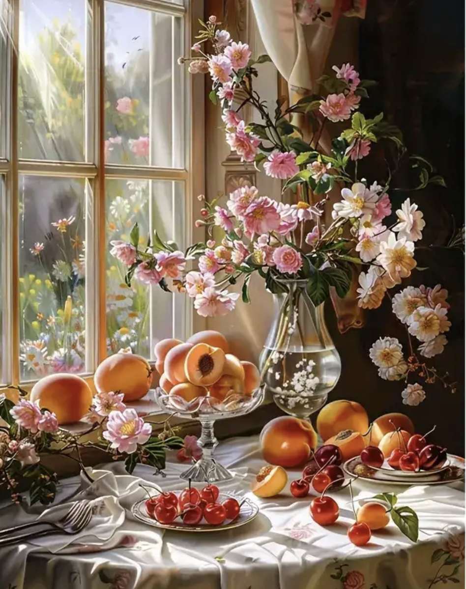 果物と花 ジグソーパズルオンライン