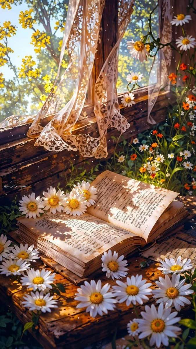 ロマンチックなヒナギク ジグソーパズルオンライン