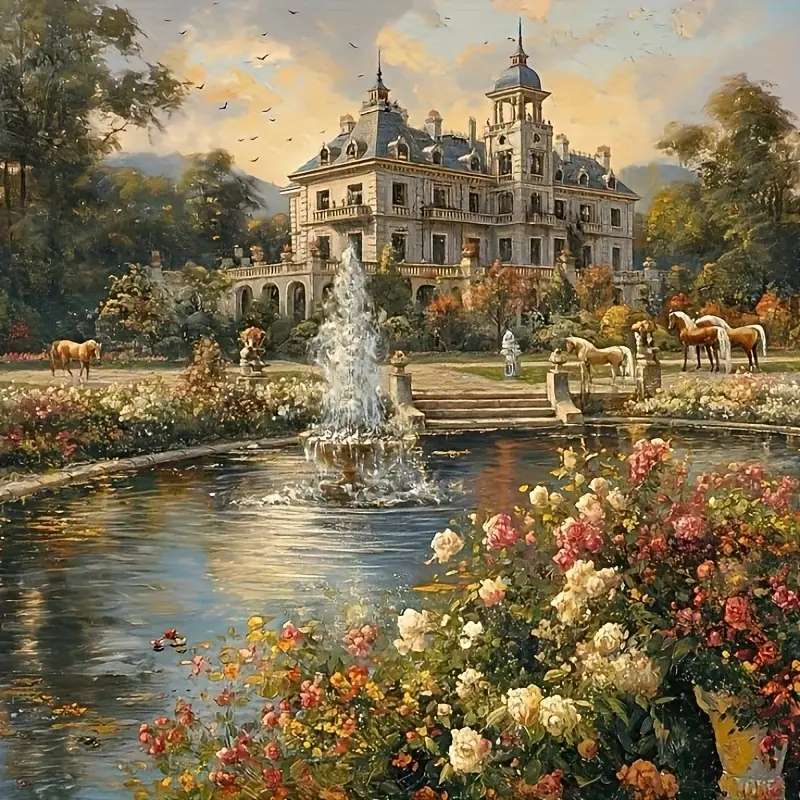 szökőkút a Palace Parkban kirakós online