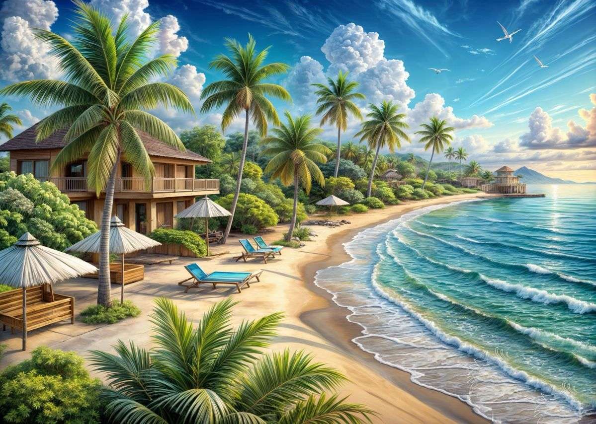 On a break on the azure coast online puzzle