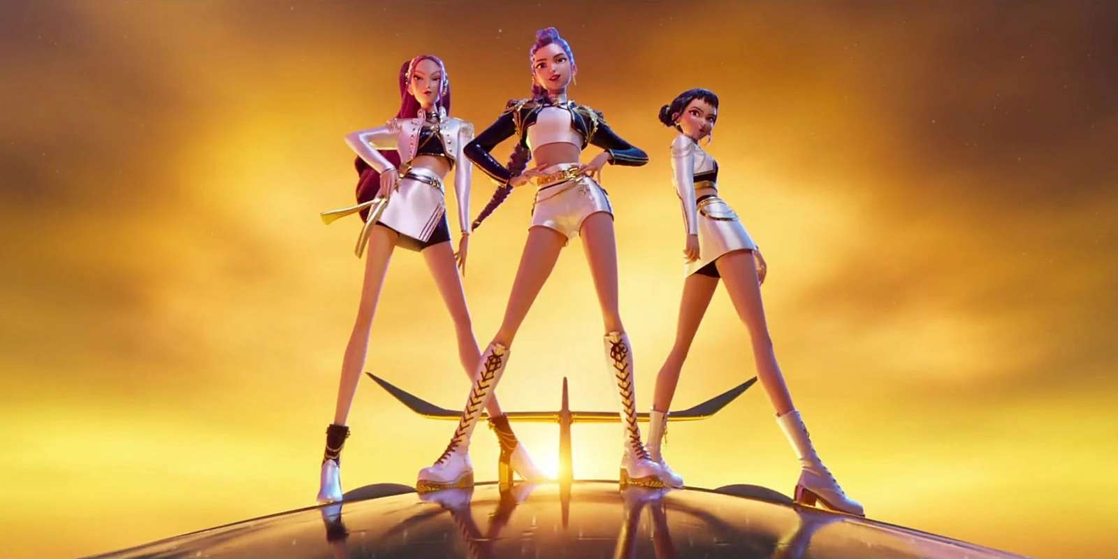 Caçadores de Demônios Huntr/x K-Pop quebra-cabeças online