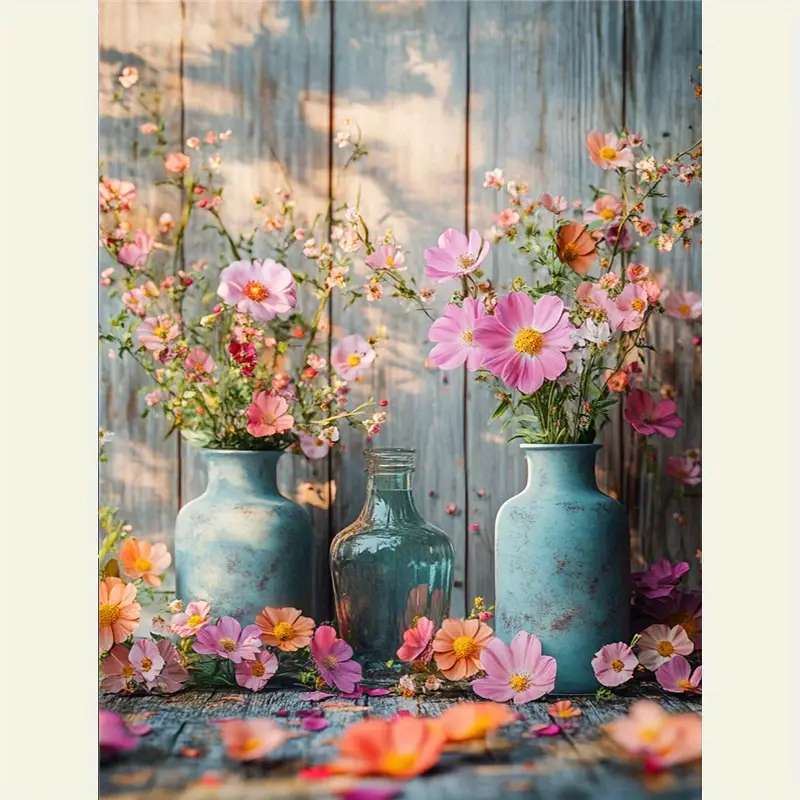 青い花瓶の花 ジグソーパズルオンライン