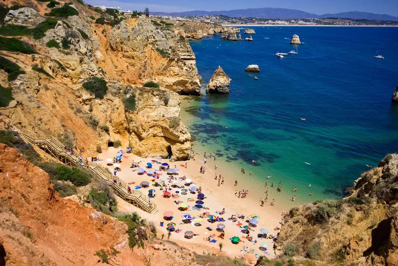 岩のアルガルヴェ海岸 (ポルトガル) オンラインパズル