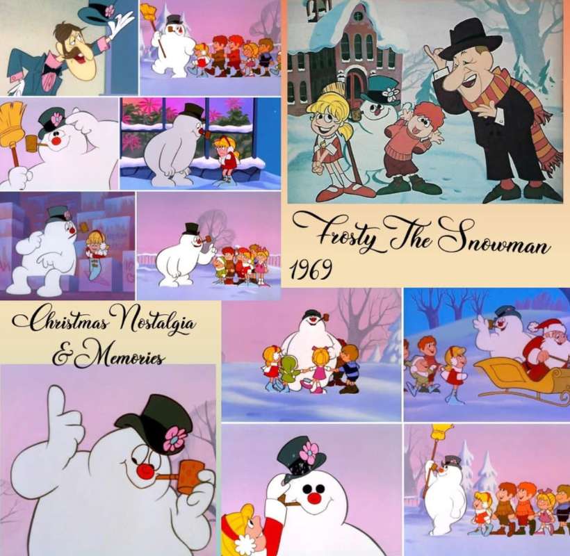 Julnostalgi och minnen pussel på nätet