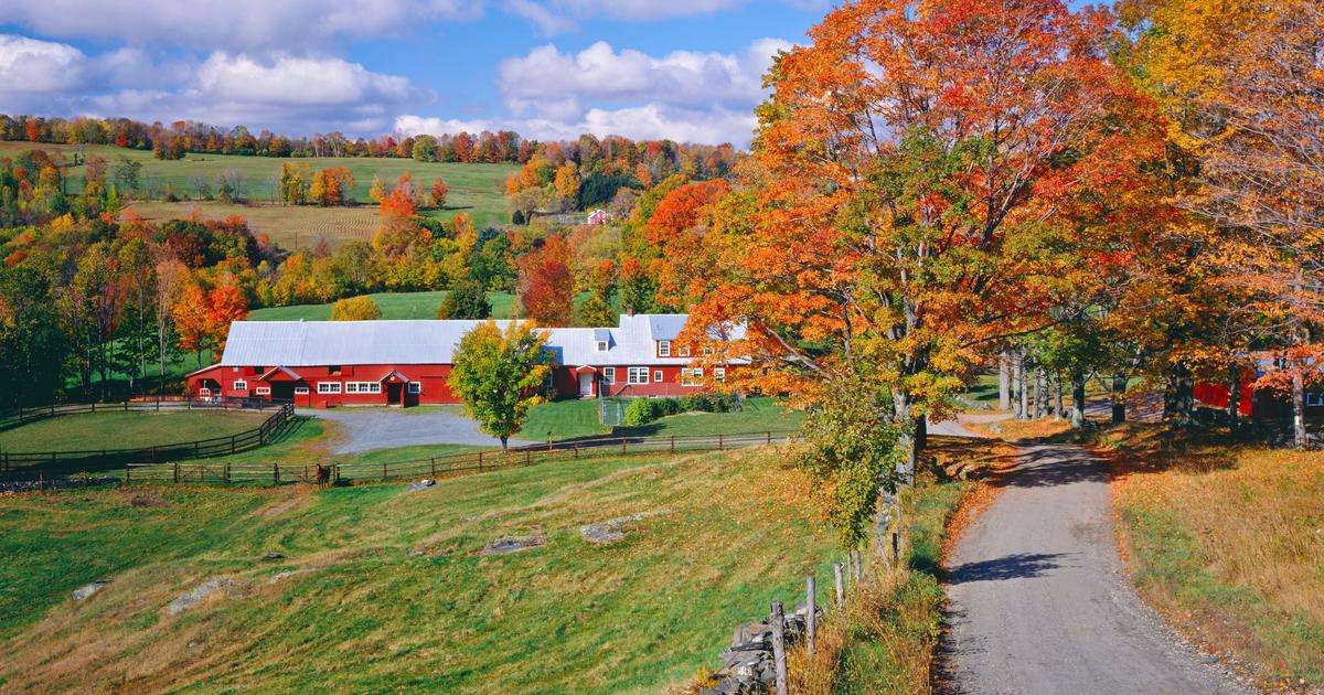 Jesień w Vermont USA puzzle online