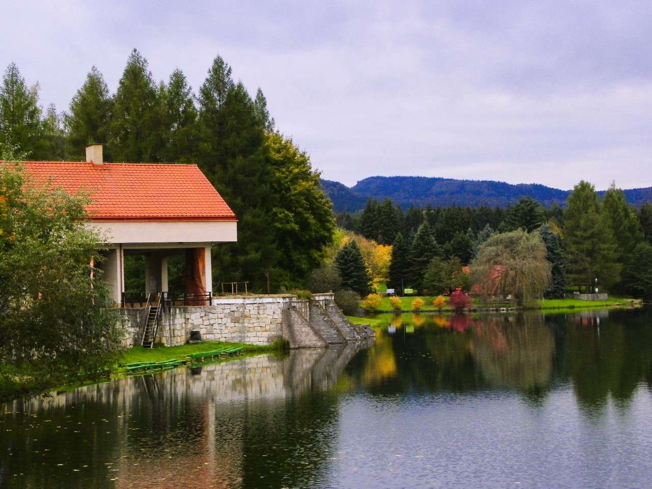 Radków ősszel online puzzle