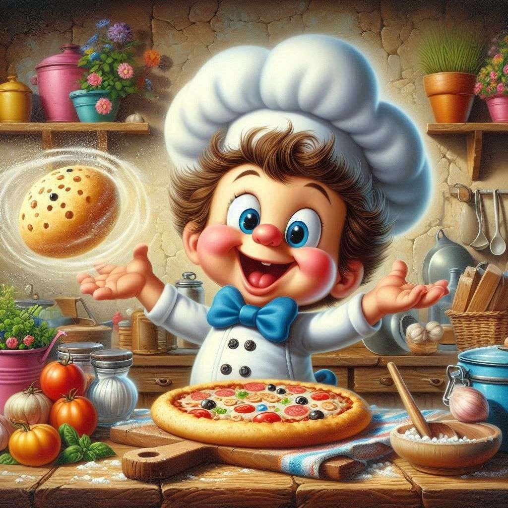 Готвенето е толкова забавно онлайн пъзел