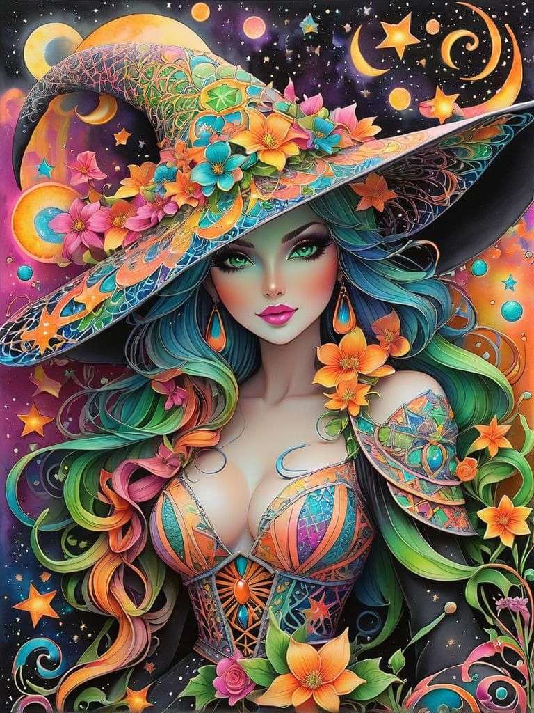 神秘的な良い魔女 ジグソーパズルオンライン