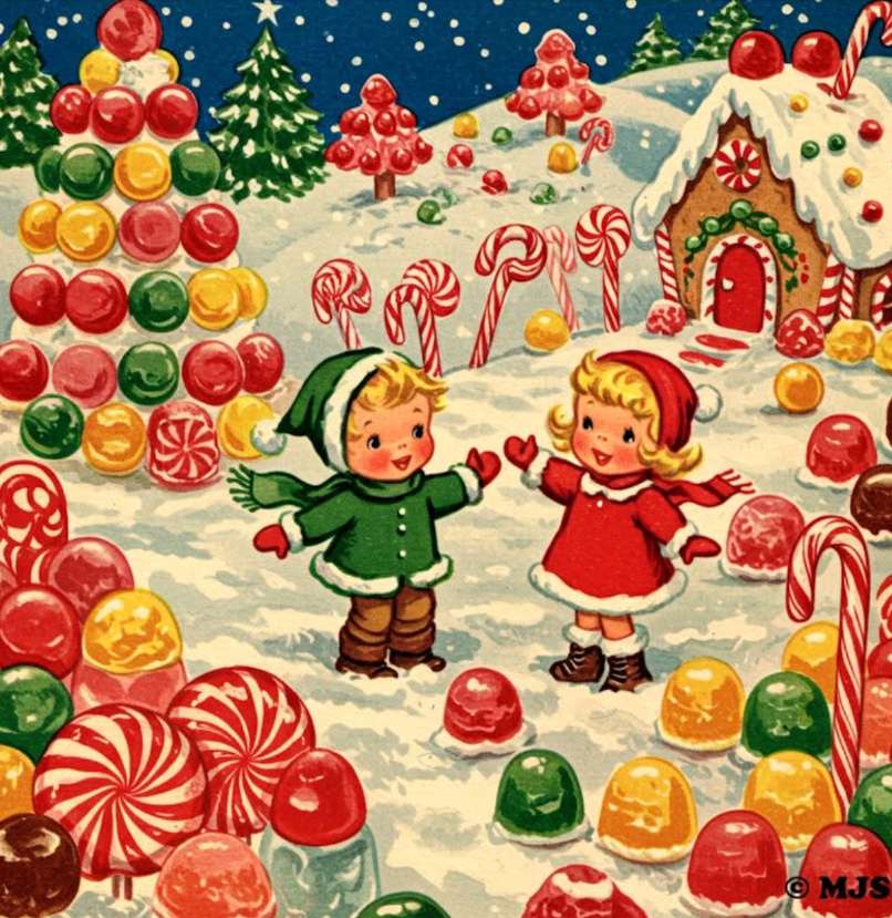 キャンディランドはどこにいても子供たちの楽しみです。 ジグソーパズルオンライン