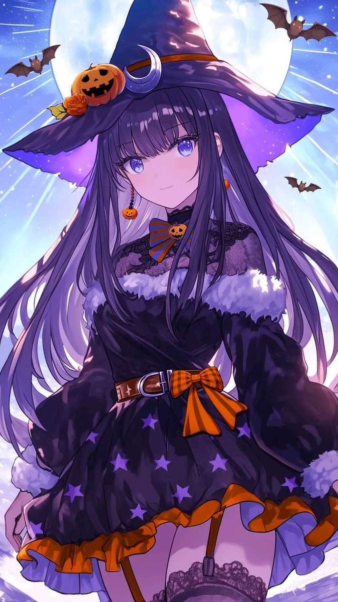 アニメの世界のハロウィン ジグソーパズルオンライン