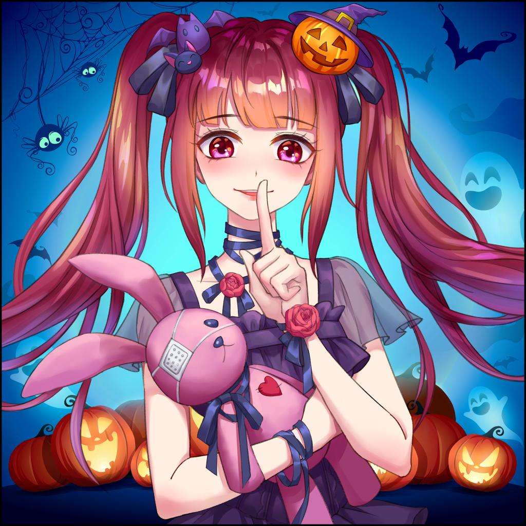 アニメの世界のハロウィン オンラインパズル