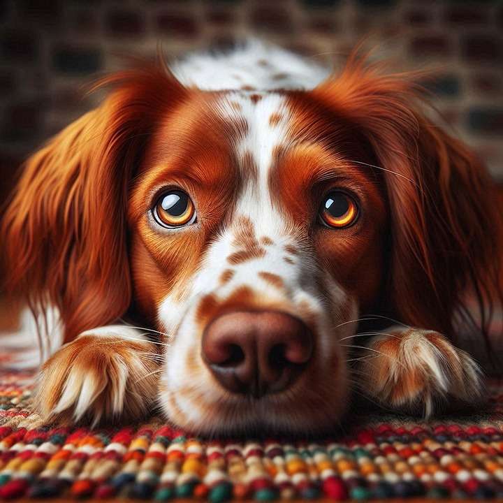 辛抱強く待つ犬 オンラインパズル