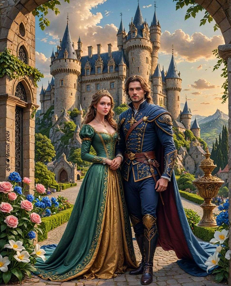 ランスロットとグィネヴィア ジグソーパズルオンライン