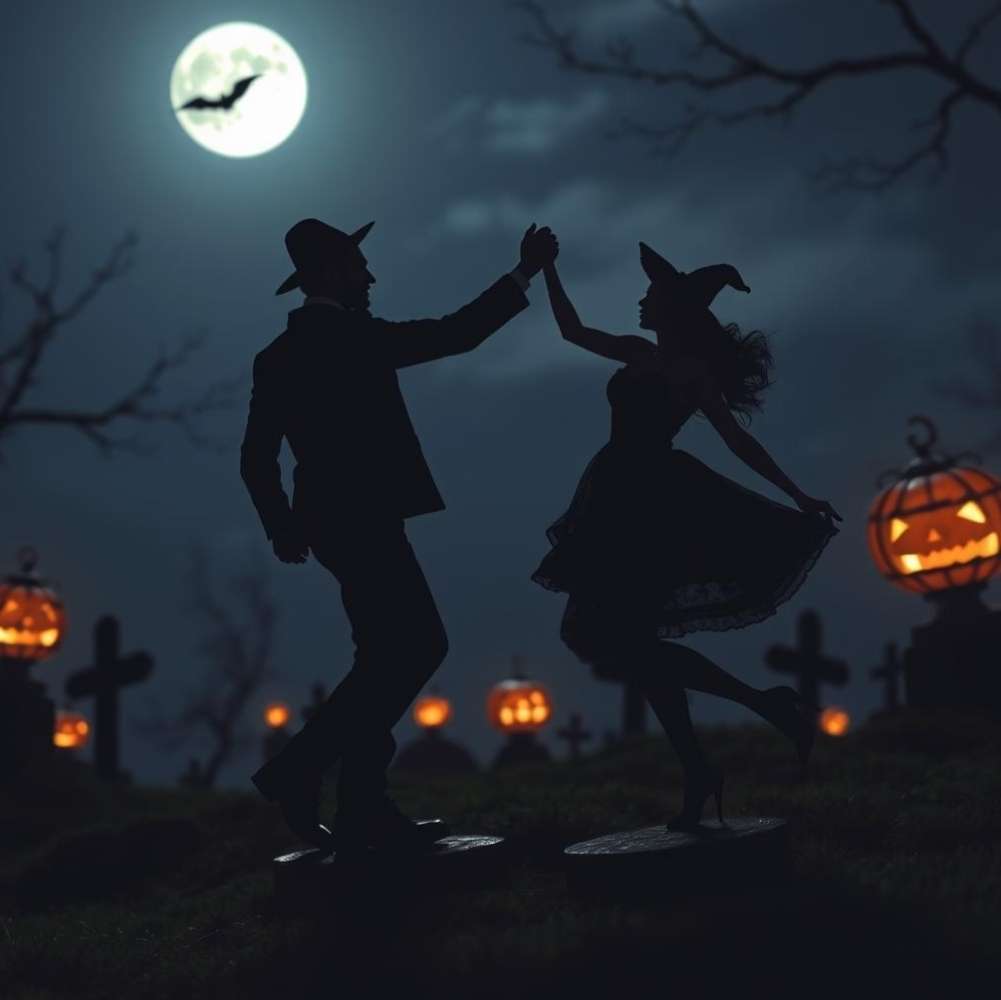 Dancing in the Spooky Graveyard online puzzle