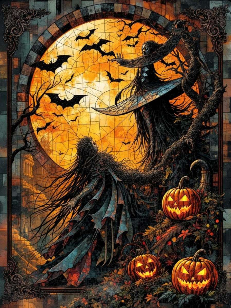 Halloween Mosaic jigsaw puzzle online