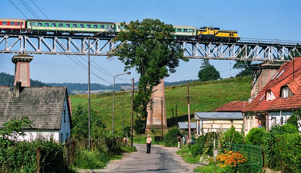 Railway viaduct in Nowa Ruda Zatorz jigsaw puzzle online
