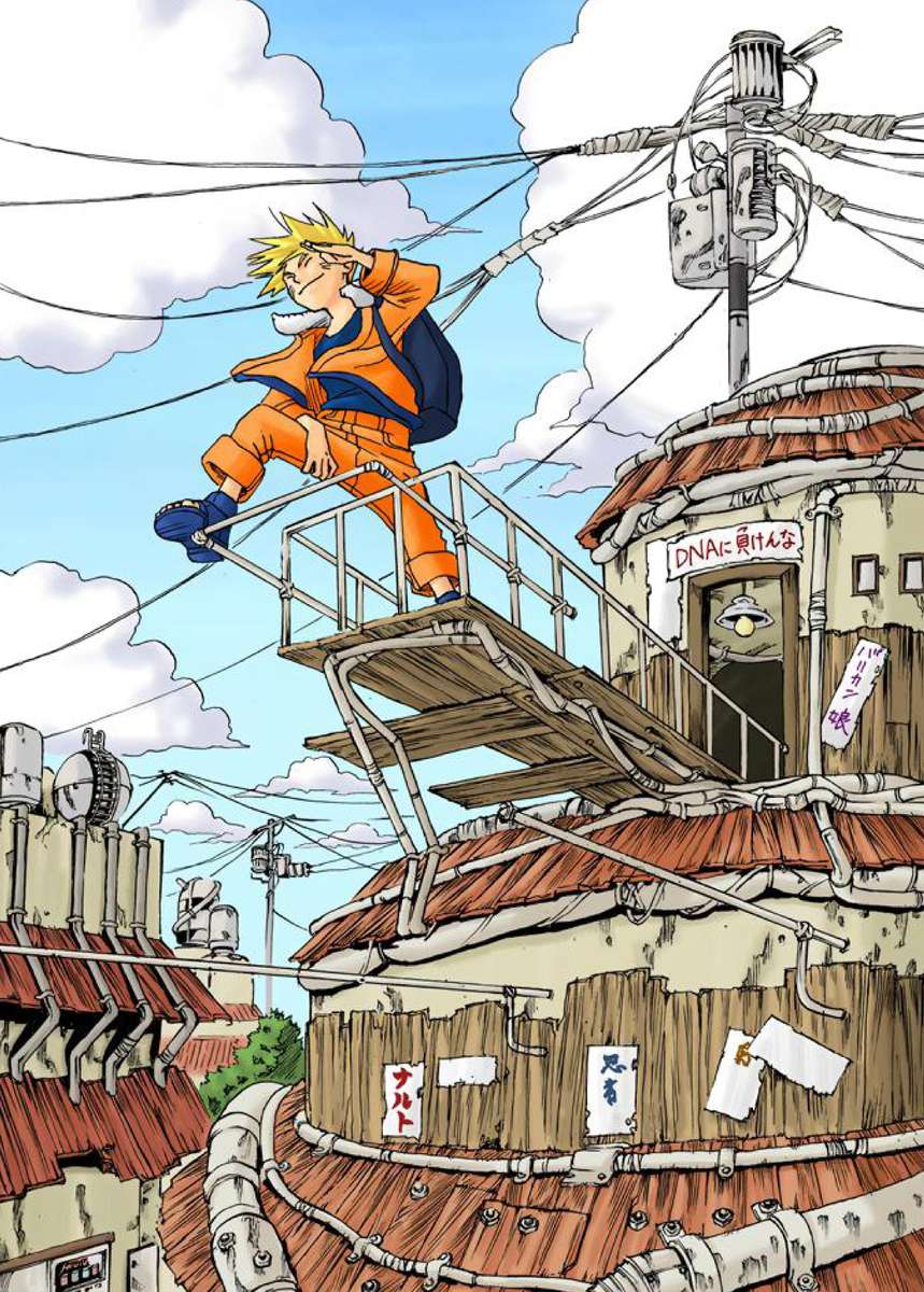 ナルトは任務に出発します ジグソーパズルオンライン