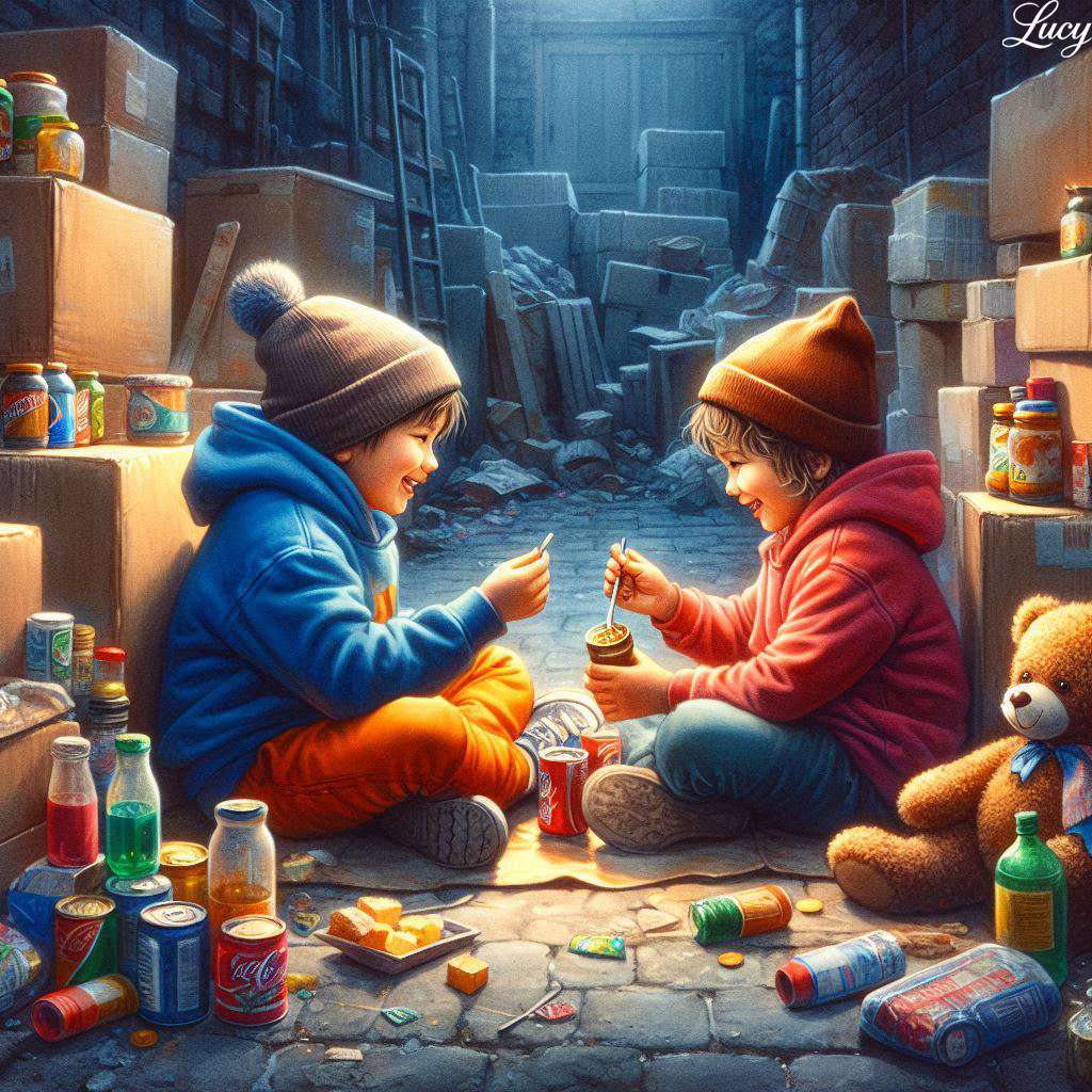 Zachycení dětského kamarádství skládačky online