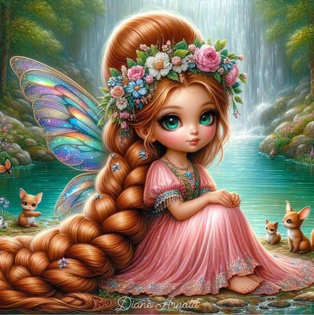 水辺の美少女妖精 ジグソーパズルオンライン