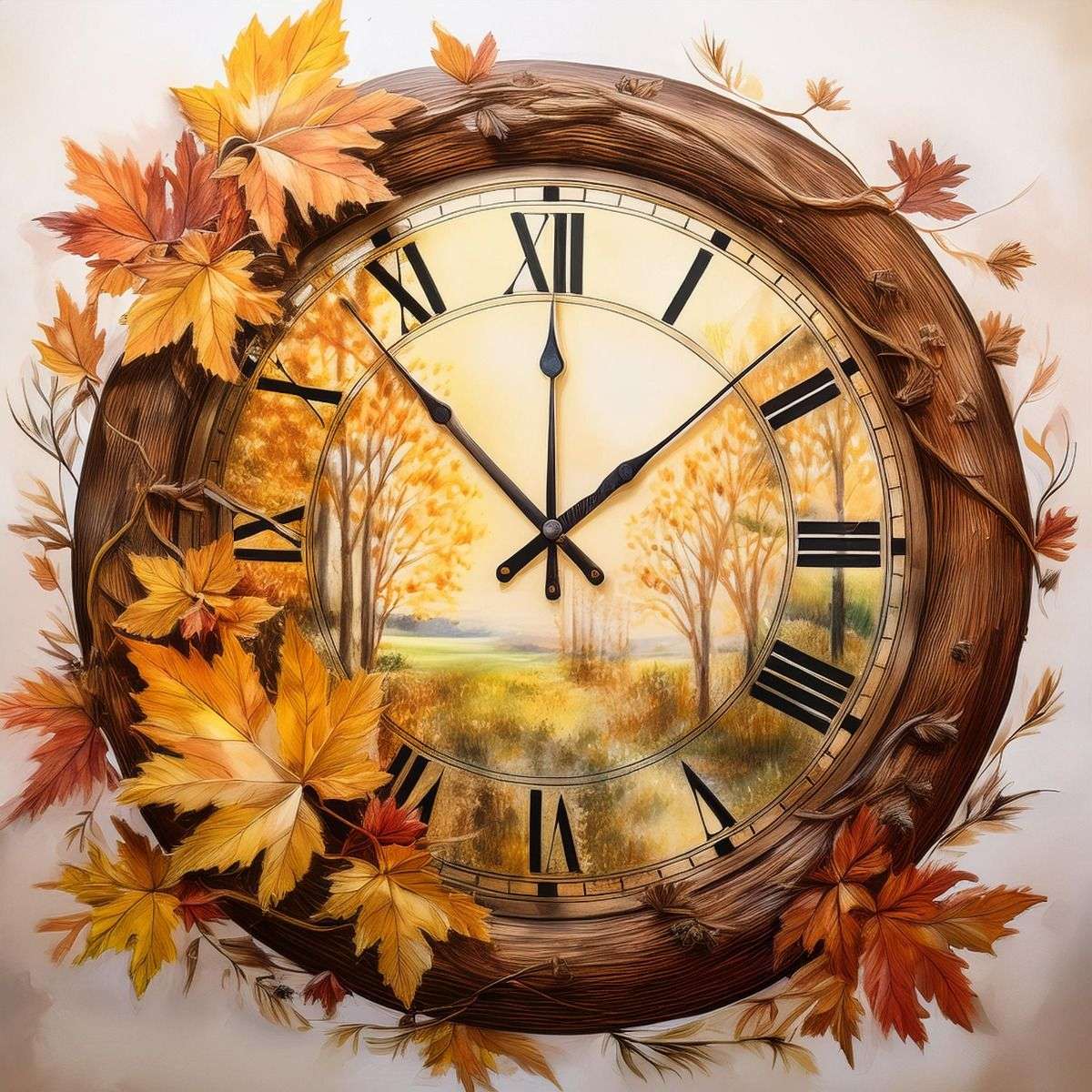 Herbstzeit Online-Puzzle